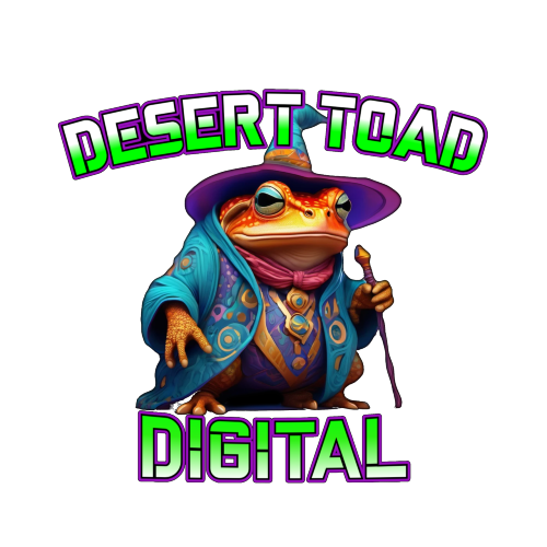 Desert Toad Digital Logo